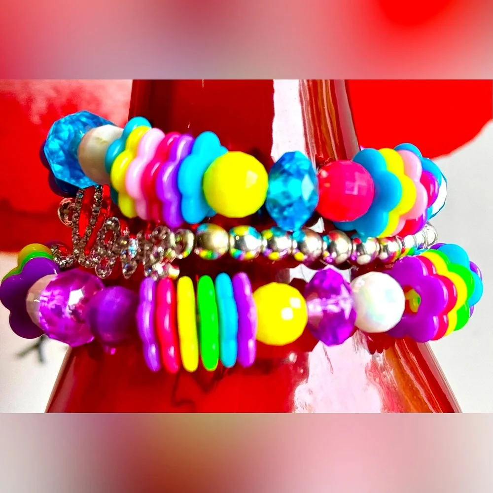 🌺Stretch Love Bracelets | Bangles🌸🌺